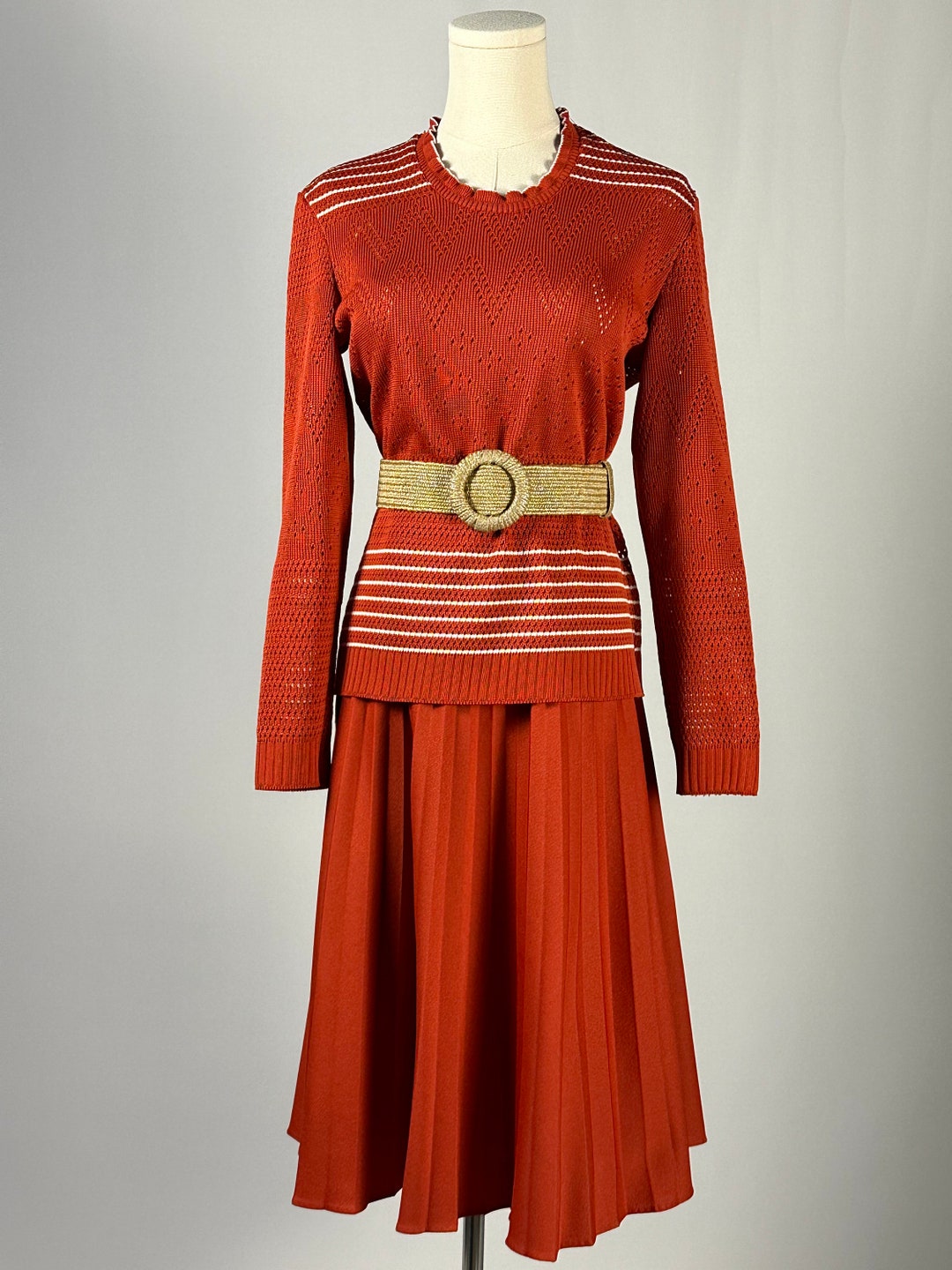 Vintage Franco Verdi 2pc Sweater and Skirt Set - Etsy