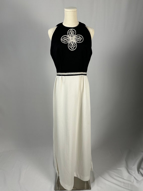 Vintage Embellished Maxi Dress