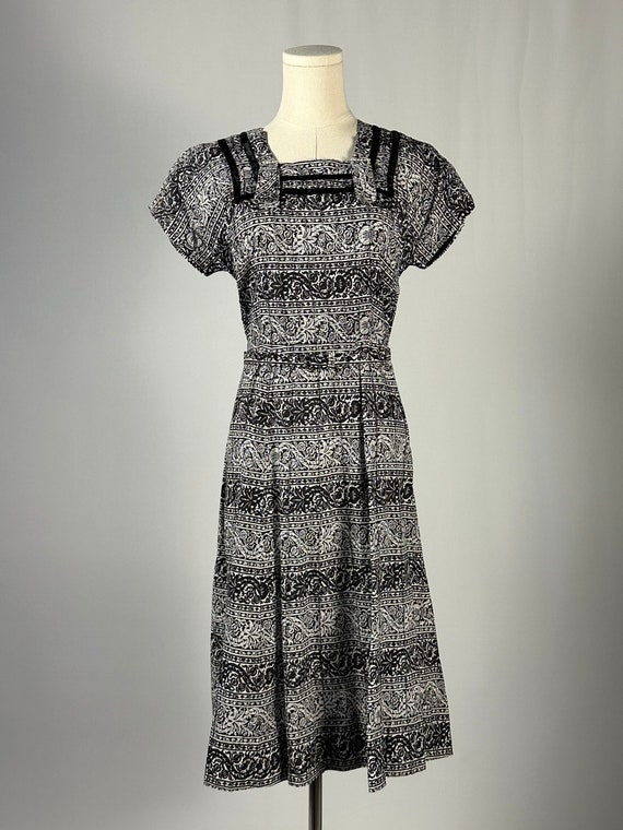 1940s Day Dress