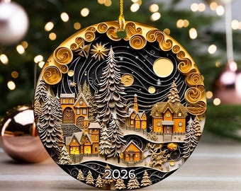 クリスマスオーナメント2026、クリスマスデコレーション、ホリデーギフトアイデア、家宝の記念品、オーナメントギフト、ギフト交換、ギフトアイデア、クリスマスツリー