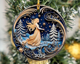 2025年オーナメント、クリスマスオーナメント、クリスマス