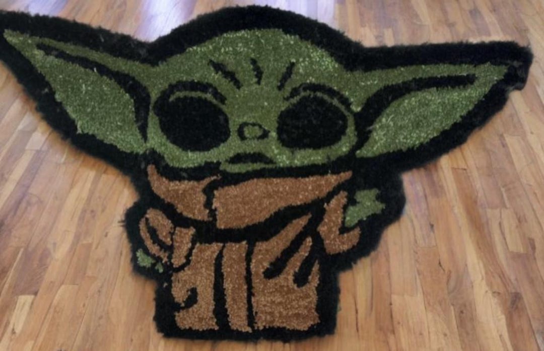 Yoda Rug Baby Yoda Rug - Etsy