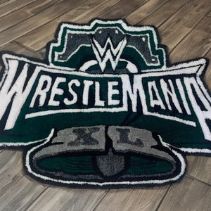 Wrestle mania XL inspired rug