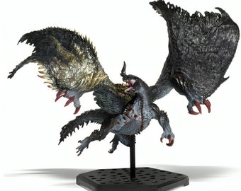 Véritable figurine dragon articulée Monster Hunter World Limited - Parfaite pour les enfants et les collectionneurs