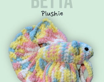 Handmade Crochet Betta Fish