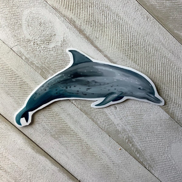 Atlantic Spotted Dolphin - Glossy Vinyl Sticker