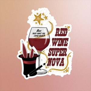 Chappell Roan Red Wine Supernova Sticker