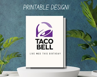 Taco Bell Geburtstagskarte