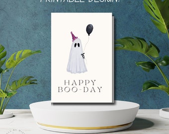 Cartão de feliz dia do Boo