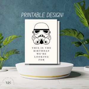 C'est l'anniversaire que vous recherchez Carte d'anniversaire Star Wars
