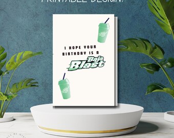 Baja Blast Karte zum Geburtstag