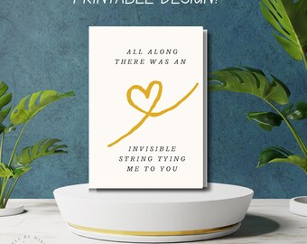 Invisible String Card (Digital Card)