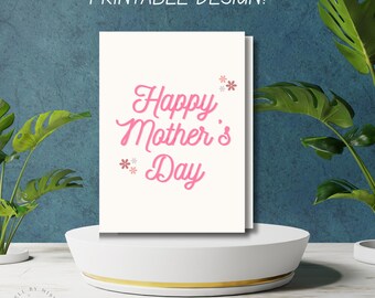 Cartão de Dia das Mães para a Criança Favorita