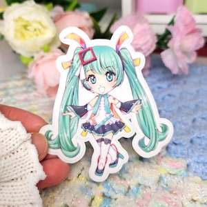 Pegatina de Vocaloid del décimo aniversario de Hatsune Miku Expo
