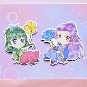 Apothecary Diaries Sticker - Maomao and Jinshi