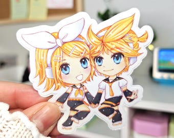 Kagamine Rin Kagamine Len Vocaloid Sticker