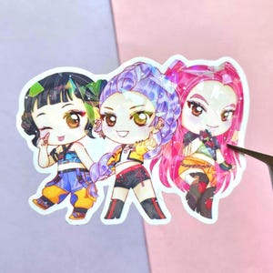 Kpop Demon Hunters Huntrix Sticker