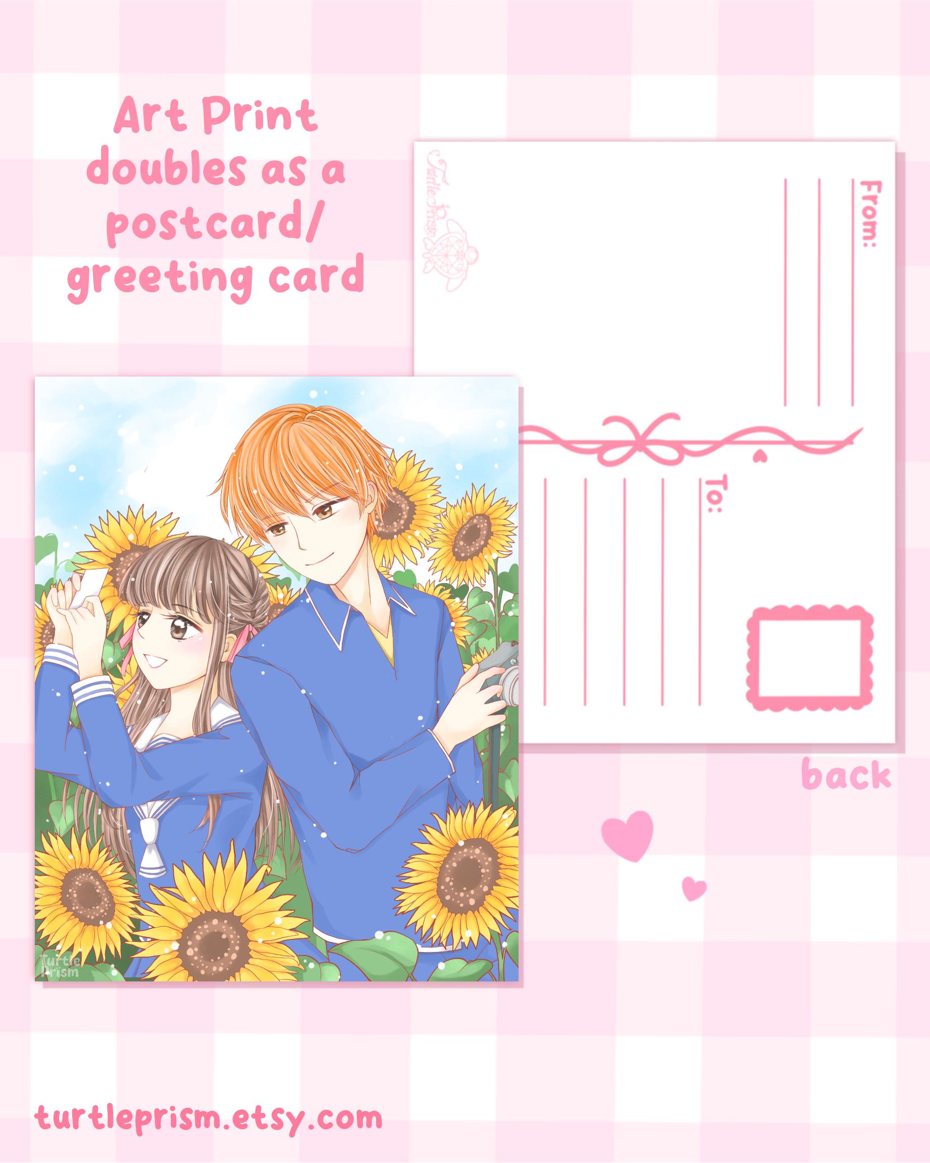 Tohru and Kyo Fruits Basket Art Print - Etsy