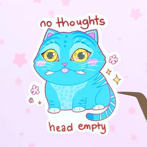 K Pop Demon Hunters Derpy Tiger Sticker Fanart