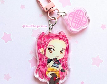 K Pop Hunters Keychain Pink