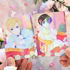 Haruhi and Tamaki Ouran High School Host Club Holographic Anime Photocards