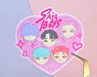 K Pop Hunters Boys Sticker
