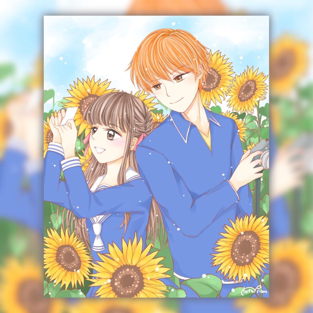 Tohru and Kyo Fruits Basket Art Print - Etsy