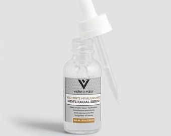 Hyaluronsyraserum - Egenutvecklad formula (Ultimat hudåterfuktning och föryngring) - Victor and Valor
