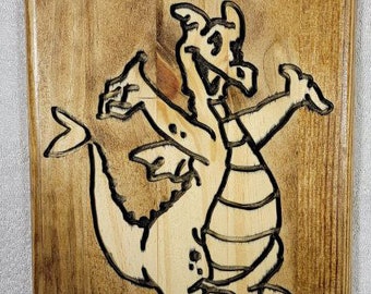 Disney - Figment wood art #30