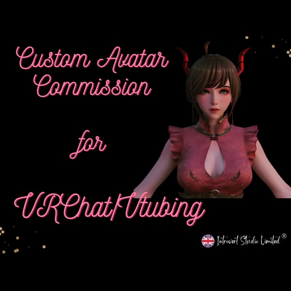 Custom VRChat | VTuber | Animaze | Commission Avatar