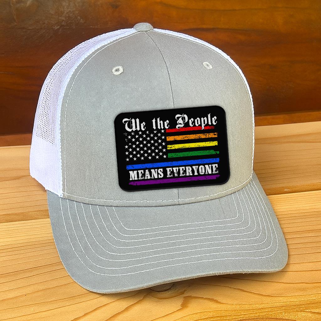 We the People Means Everyone LGBTQ Pride Rainbow American  display picture 3