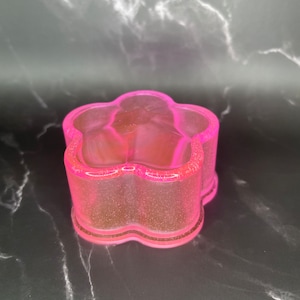 Flower Resin Jewelry Box