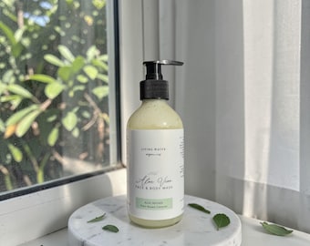 Aloe Vera Face and Body Wash for All Skin Types