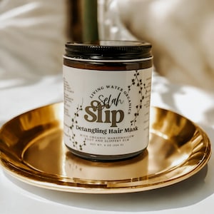 Selah Slip Detangling & Hydrating Hair Mask, Botanical for Curly, Coily, and Wavy Hair Products