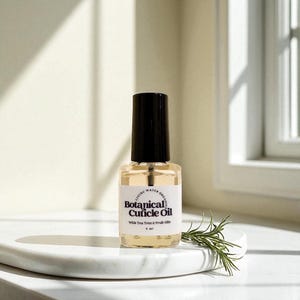 Botanical Cuticle Oil for Nail Strength, Restore Dry Nails, 5 ML