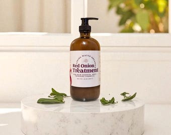 Rödlöksbehandling för hårväxt vid gallring