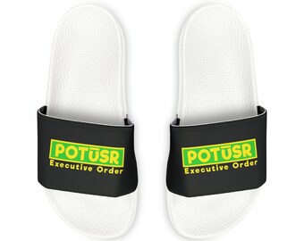 POTUSR  PU Slide Sandals