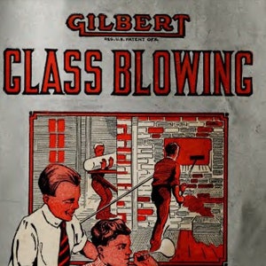 Experimental Glass Blowing for boys Handbook and Lessons PDF Vintage Glassblowing Glasswork Glasssmith Lampworking Instant PDF Download