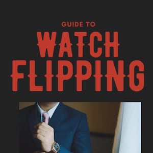 A Guide to Watch Flipping: Resell at a Profit plus Watch Mods and Repairs Best Servicing Equipment PDF Instant Download
