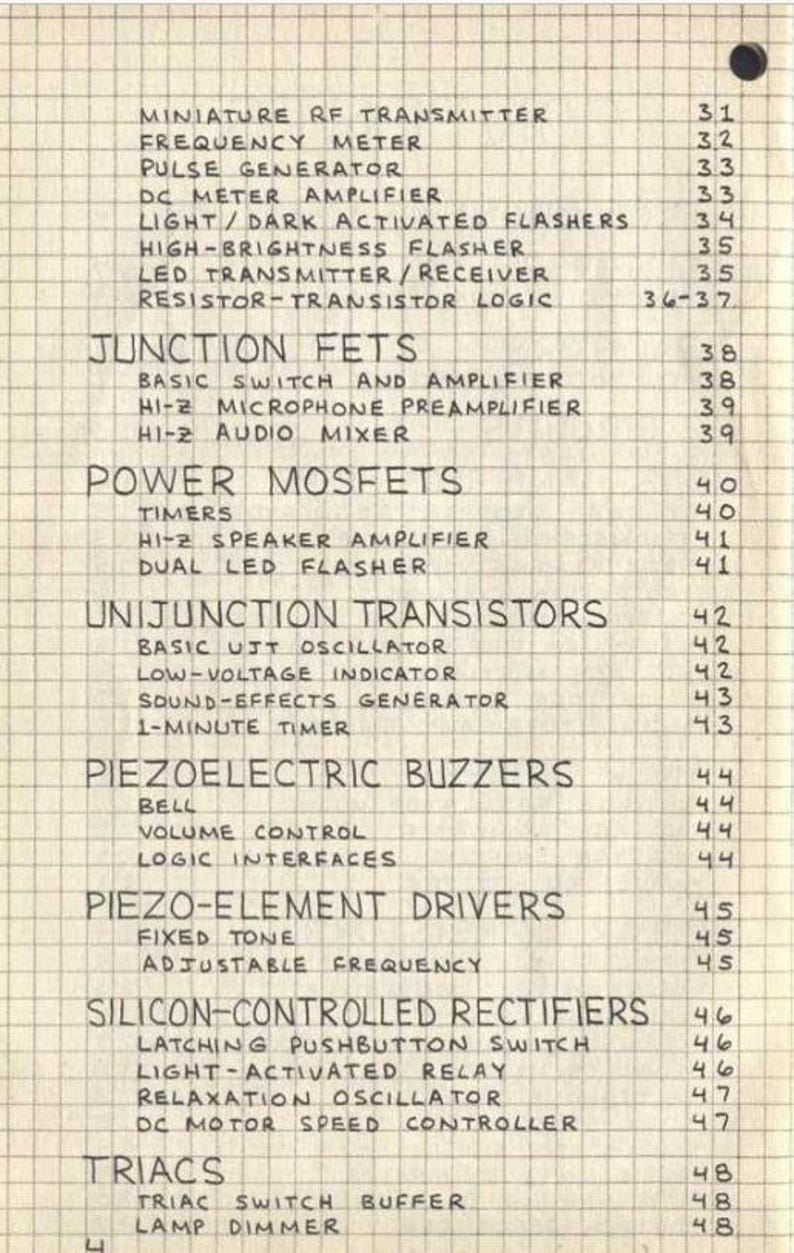 Buy Radio Shack Engineer's Mini Notebook PDF Bundle Basic Semiconductor