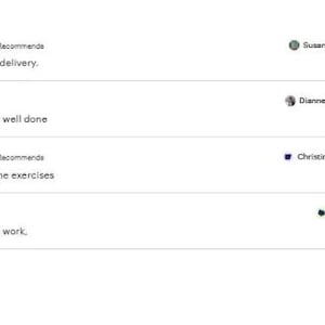 May include: Screenshot of customer reviews with star ratings and comments. The reviews include phrases like "Thank you for quick delivery" and "Like the poster. Very well done."
