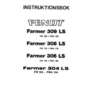 Fendt Tractor LS 304 306 307 308 LS 309 310 311 312 German Italian Instruction Manual Bundle Handbook Workshop Parts Repair PDF Download