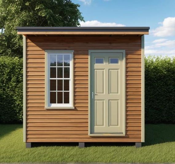 Abri de jardin bricolage, abri de jardin en bois, abri de jardin en bois de 8 x 10 pi