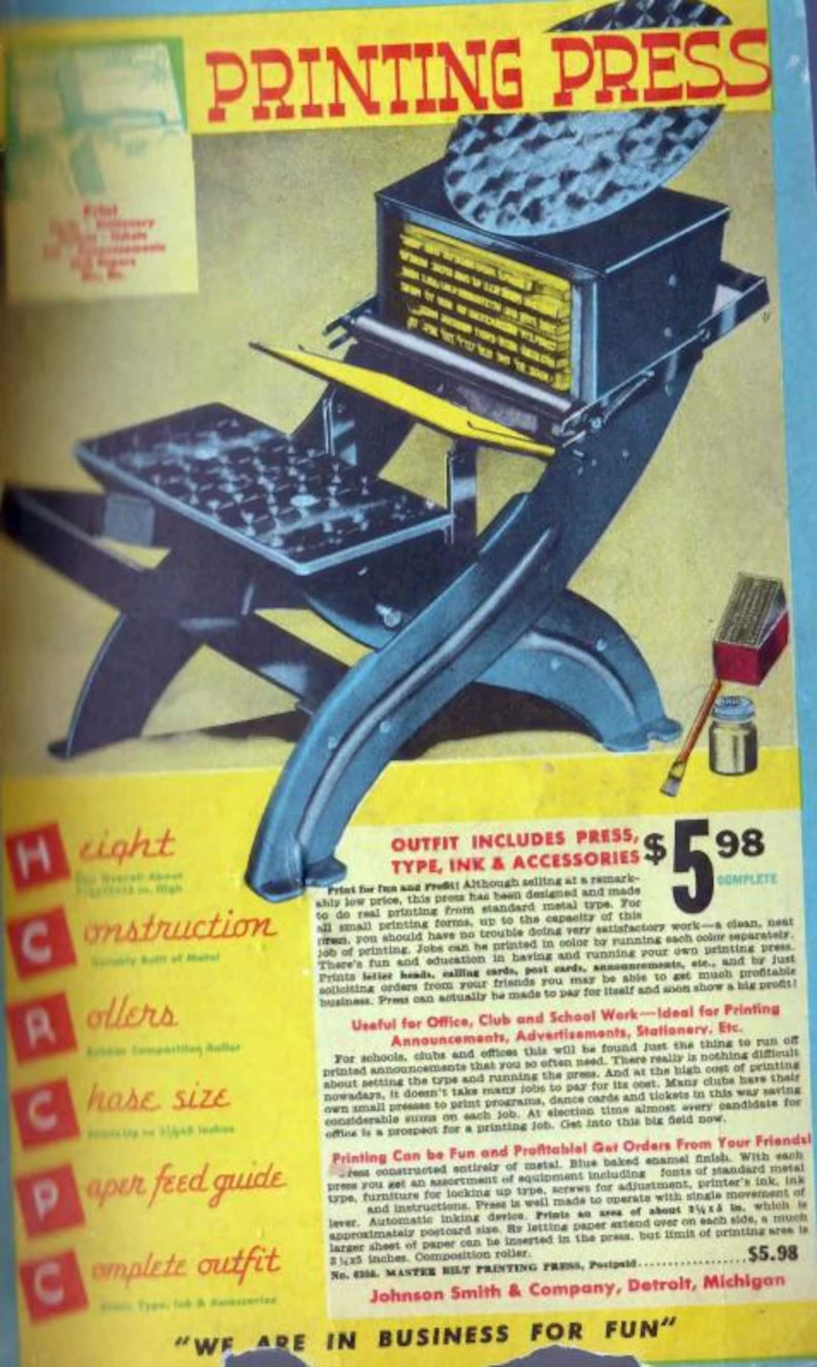 1950s Novelties Collectors Curios Catalog Practical Jokes Toys Pranks