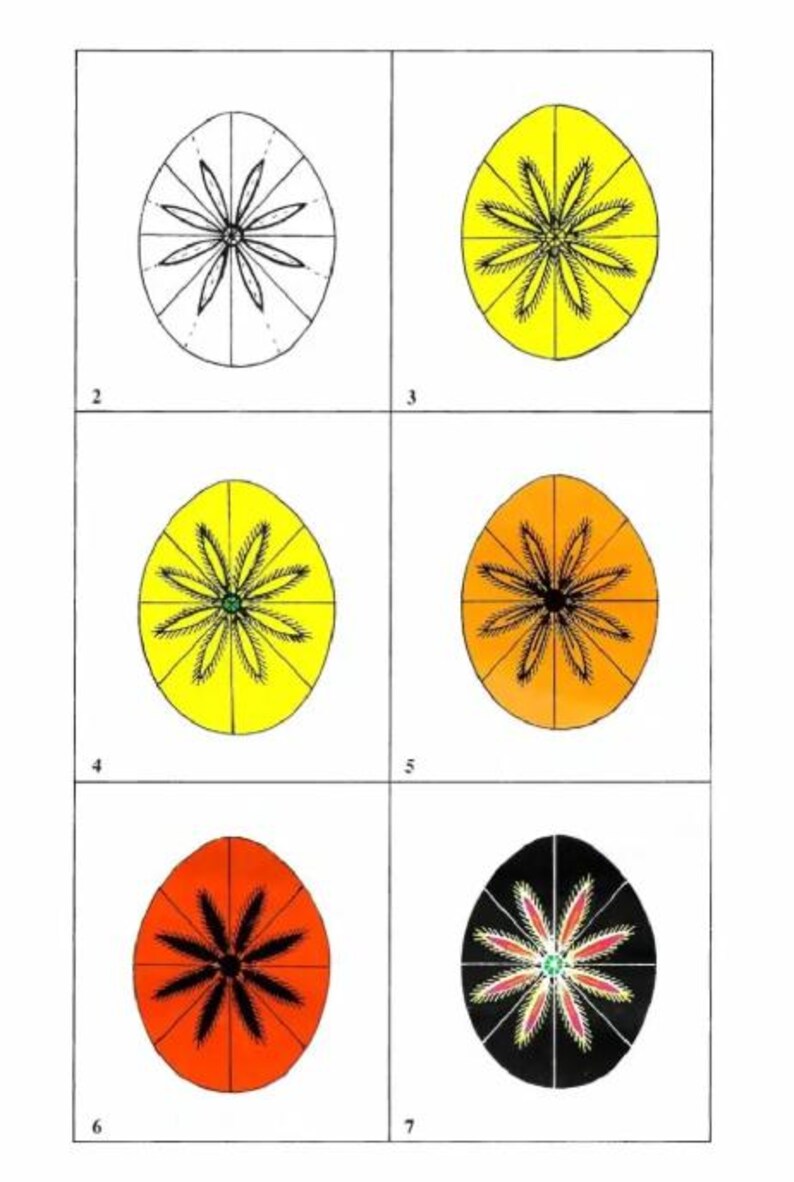 DIY Ukrainian Easter Eggs Pysanka Pysanky Traditional Patterns Handmade ...