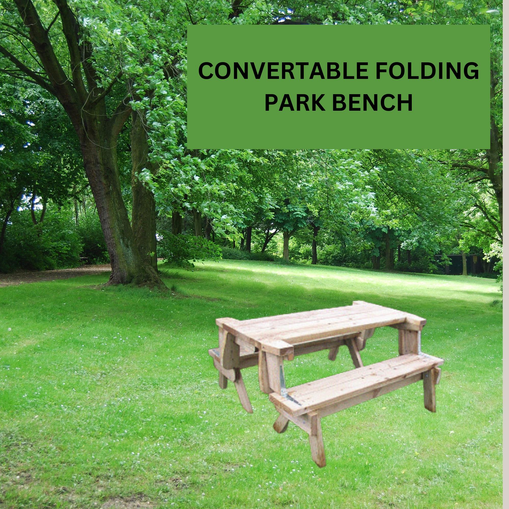 Vintage Picnic Table - Etsy