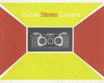 Kodak-stereocamera gebruikershandleiding midden van de eeuw moderne retro-instructie pdf-handboek vintage retro reparatie direct downloaden