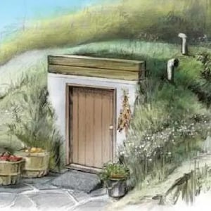 Plans de cave à légumes bricolage Homestead Construisez votre propre cave à légumes ou cave tempête pour la conservation des aliments Manuel PDF Bundle vintage téléchargement immédiat