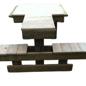 DIY 36"x54"x41" Custom Shooting Bench Plan Shooters Stand Table Weekend Project Woodworking Plans PDF Instant Download Hunting