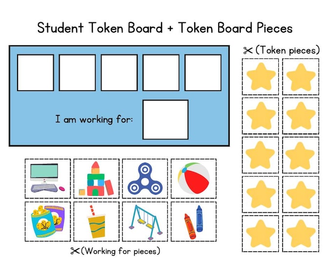 Probing Chart Visual Aid Reward Chart | Behavior Chart | Visual Aid | Incentive Chart | Toddler ...